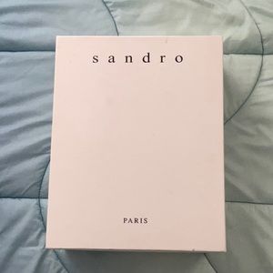 Sandro Paris, Shoes for Men, size 41 Eu, 8.5 USA, Blue and white.